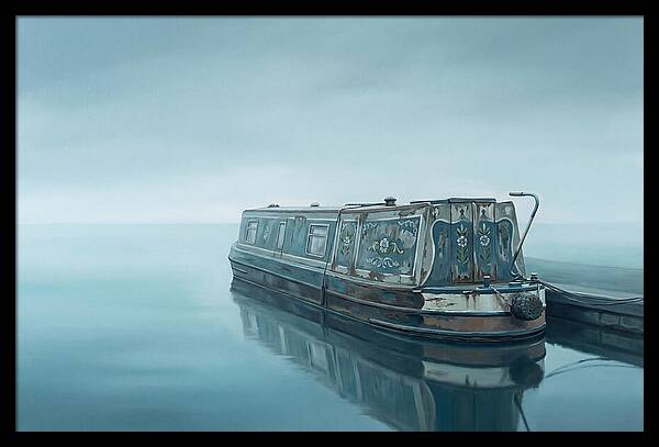 Old Canal Narrowboat Serenity