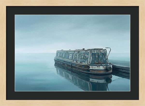 Old Canal Narrowboat Serenity