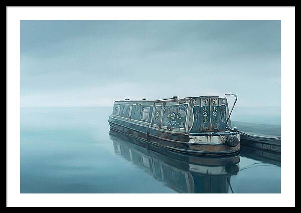 Old Canal Narrowboat Serenity