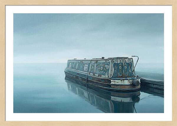 Old Canal Narrowboat Serenity