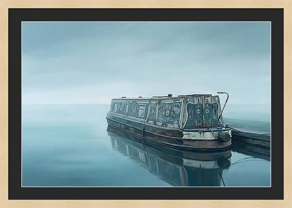 Old Canal Narrowboat Serenity
