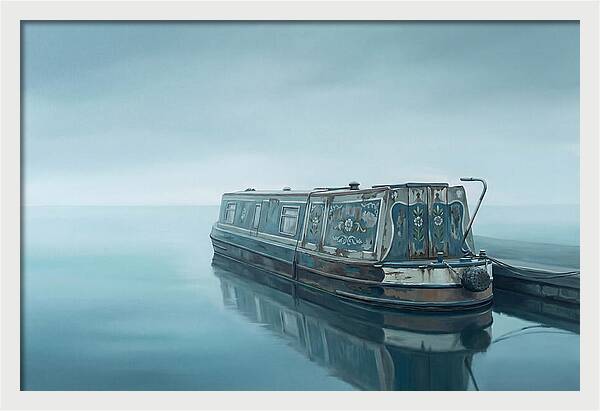 Old Canal Narrowboat Serenity