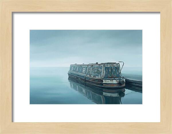 Old Canal Narrowboat Serenity