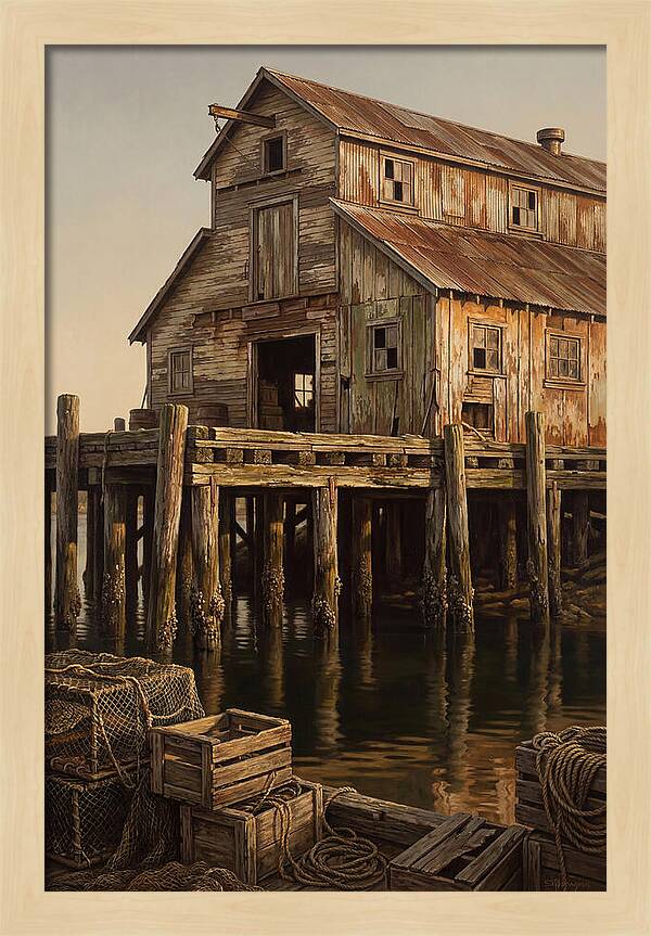 Old Cannery Building Reflections