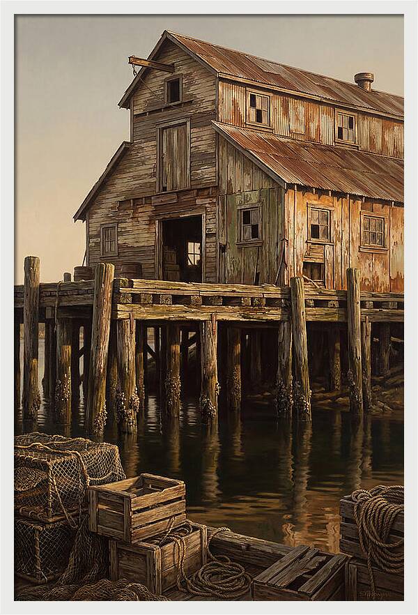 Old Cannery Building Reflections