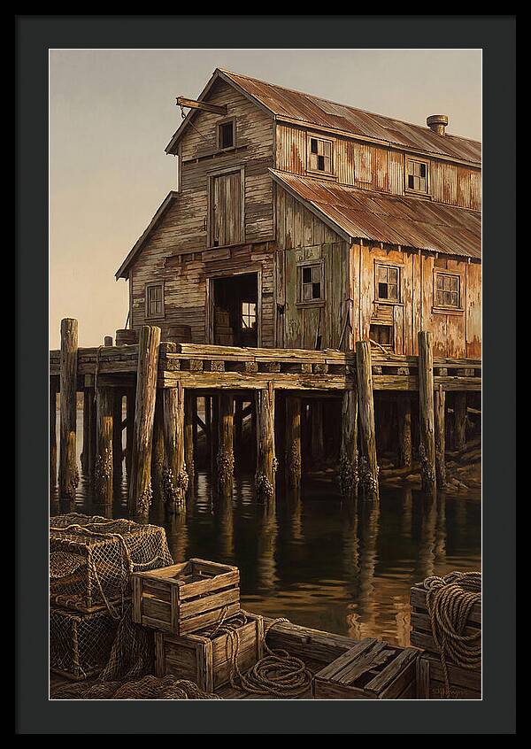 Old Cannery Building Reflections