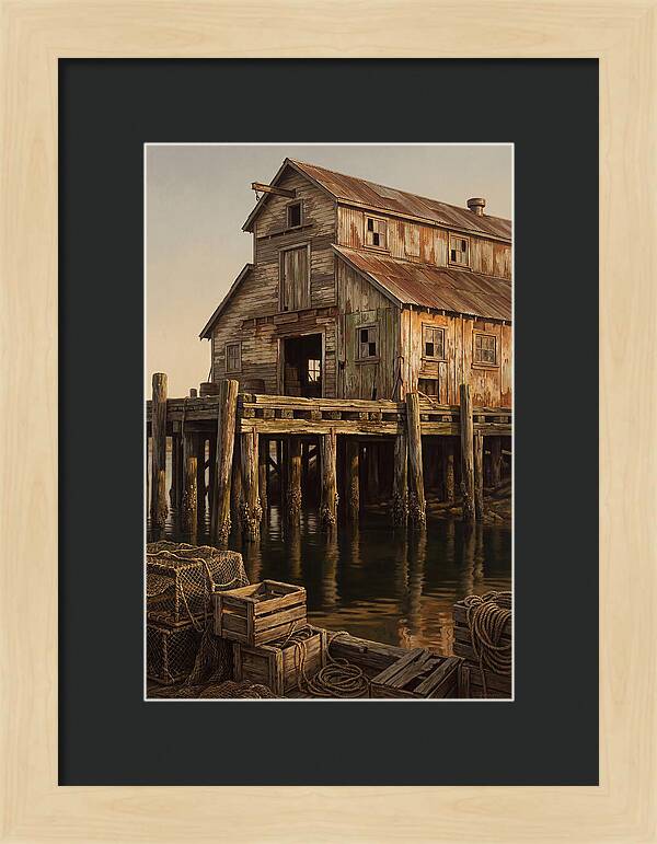 Old Cannery Building Reflections