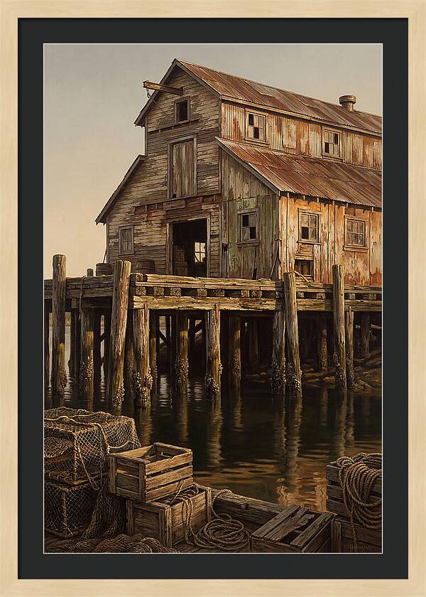 Old Cannery Building Reflections