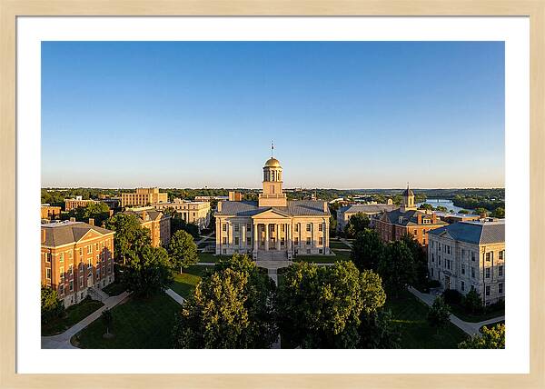 Old Capitol Building At Dusk