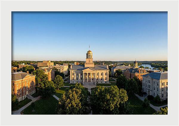 Old Capitol Building At Dusk