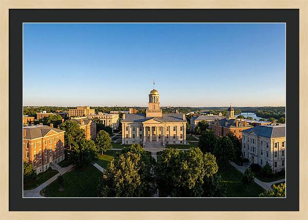 Old Capitol Building At Dusk