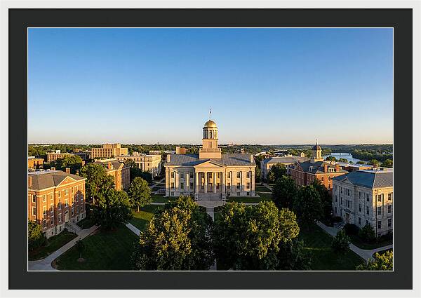 Old Capitol Building At Dusk