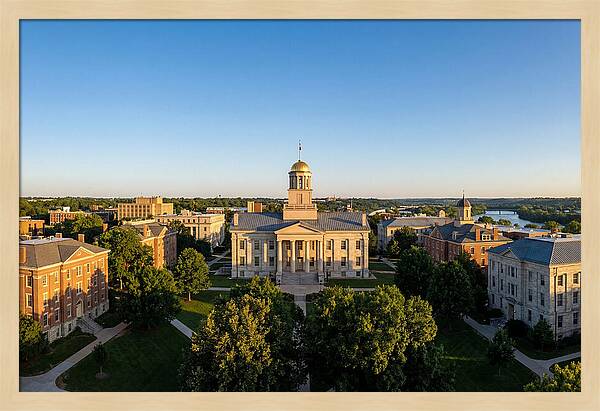 Old Capitol Building At Dusk