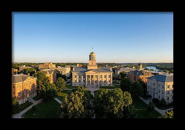 Old Capitol Building At Dusk