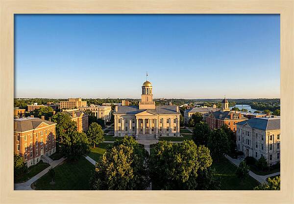 Old Capitol Building At Dusk