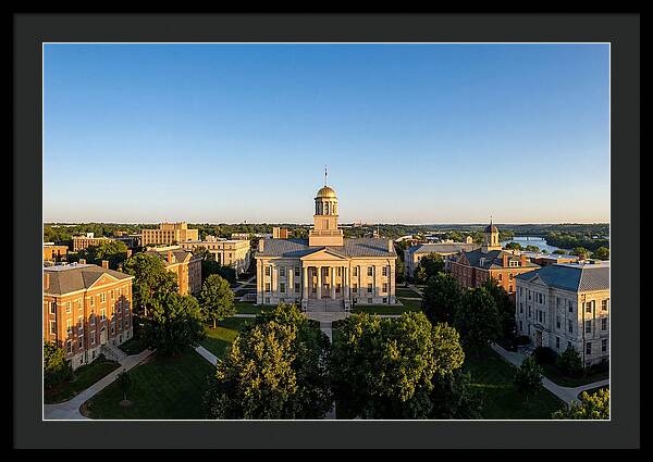 Old Capitol Building At Dusk