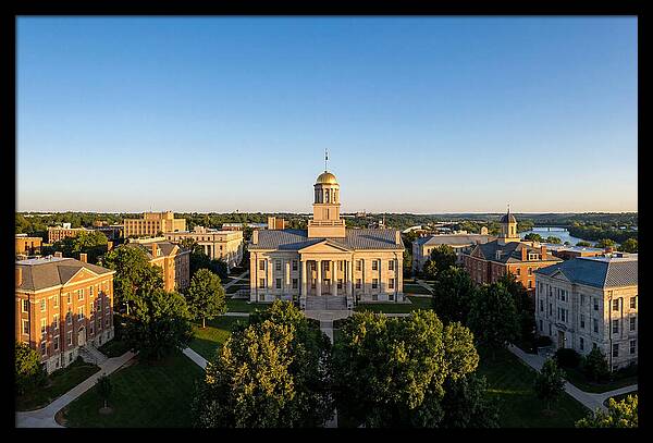 Old Capitol Building At Dusk