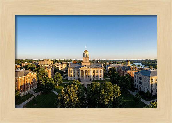 Old Capitol Building At Dusk