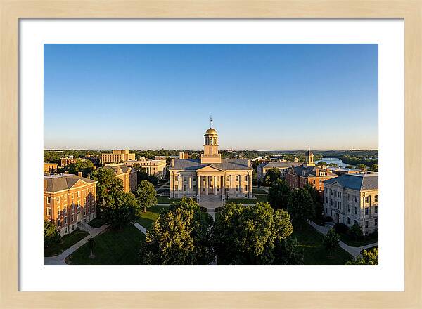 Old Capitol Building At Dusk