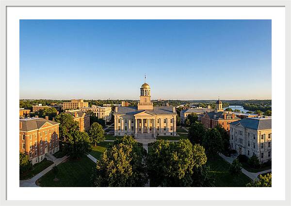 Old Capitol Building At Dusk