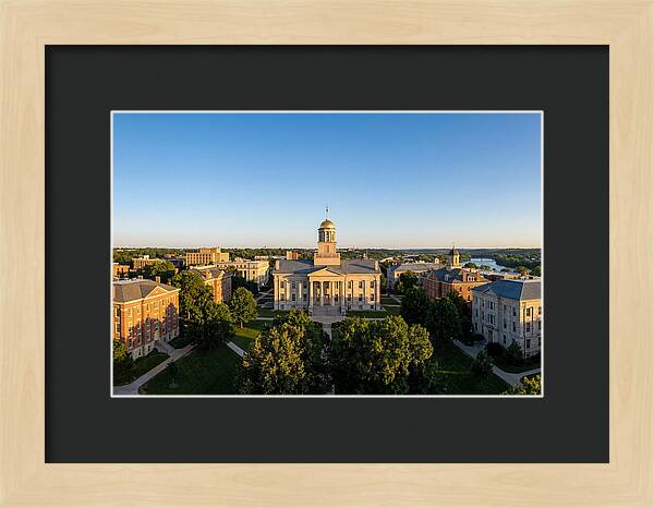 Old Capitol Building At Dusk