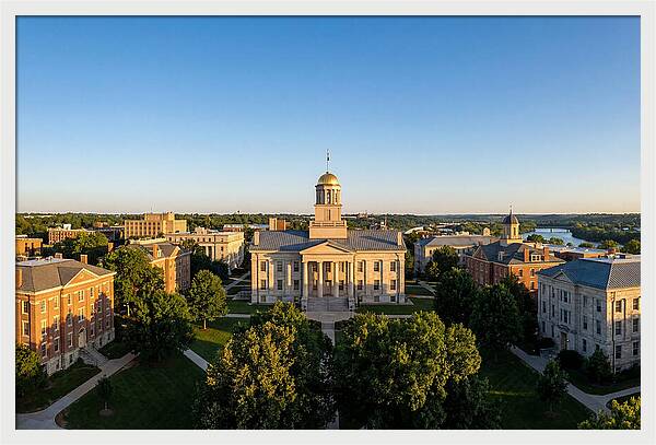 Old Capitol Building At Dusk