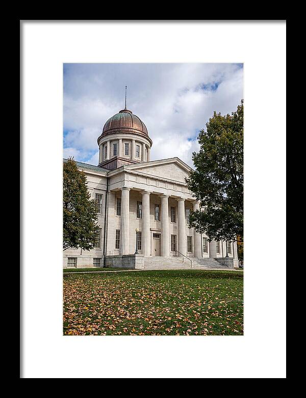 Old Capitol Building In Iowa