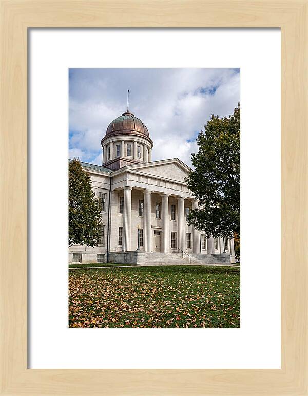 Old Capitol Building In Iowa
