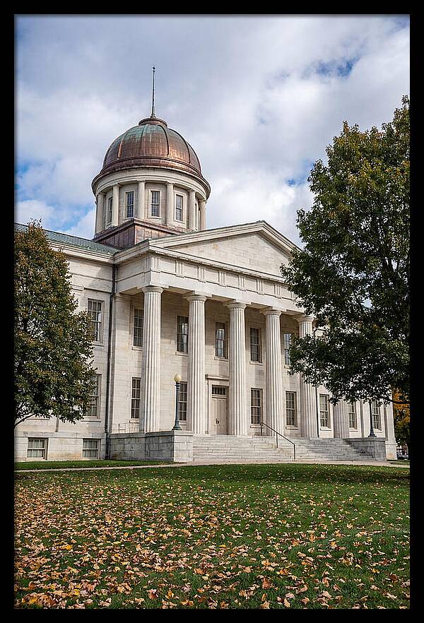 Old Capitol Building In Iowa