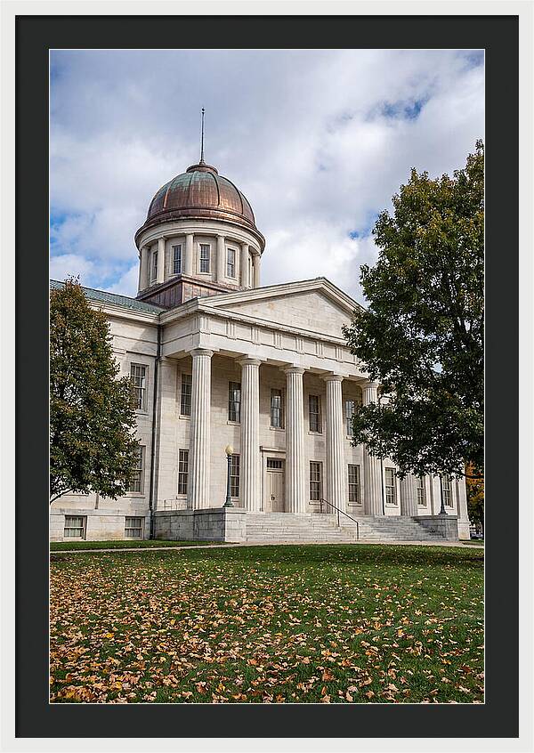 Old Capitol Building In Iowa