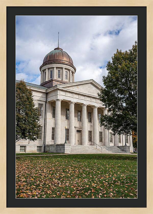Old Capitol Building In Iowa