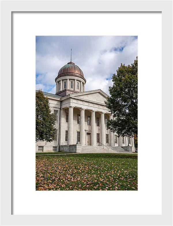 Old Capitol Building In Iowa