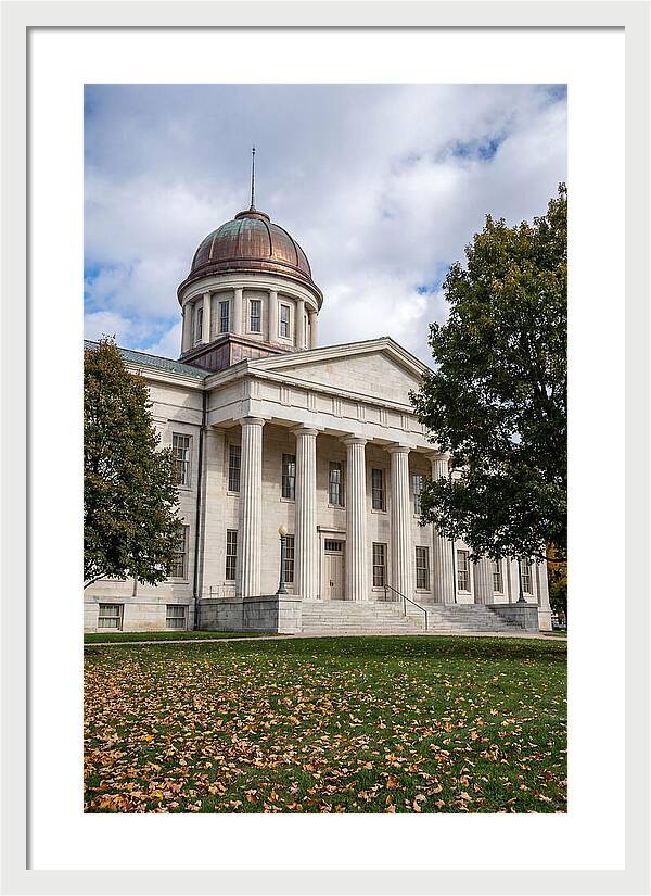 Old Capitol Building In Iowa