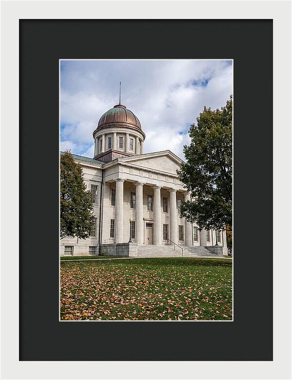 Old Capitol Building In Iowa