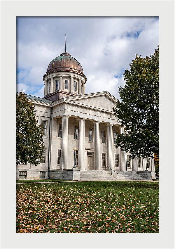 Old Capitol Building In Iowa