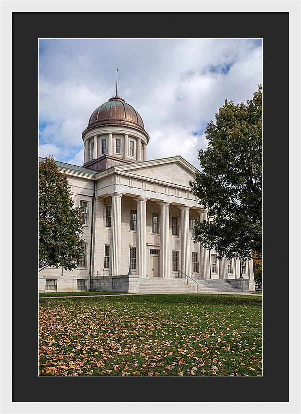 Old Capitol Building In Iowa