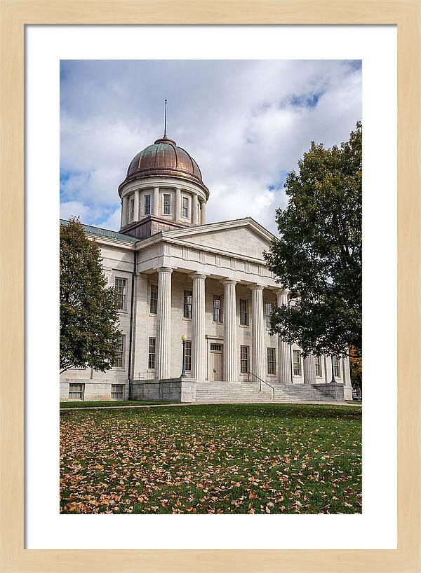 Old Capitol Building In Iowa