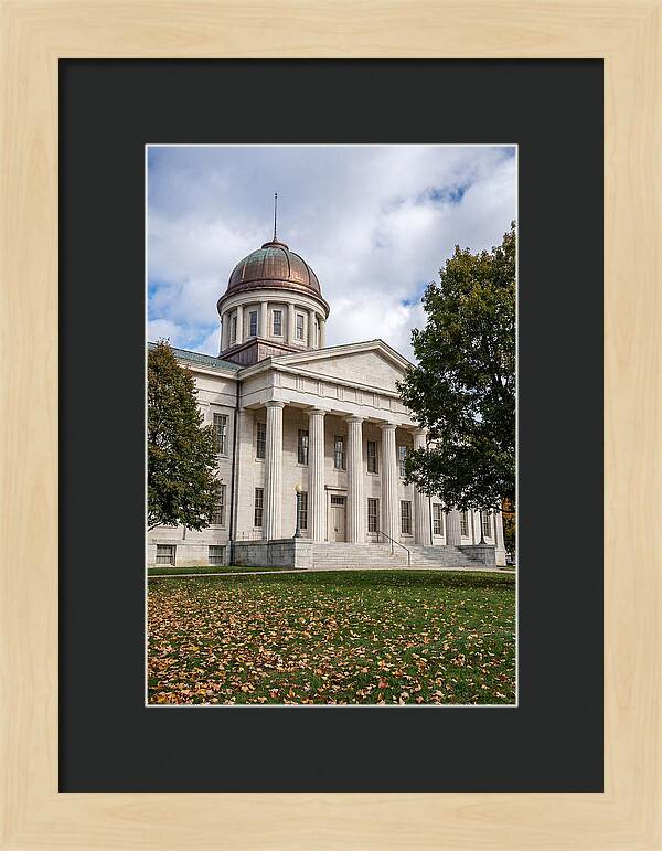 Old Capitol Building In Iowa