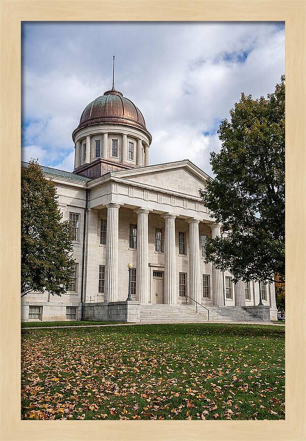 Old Capitol Building In Iowa