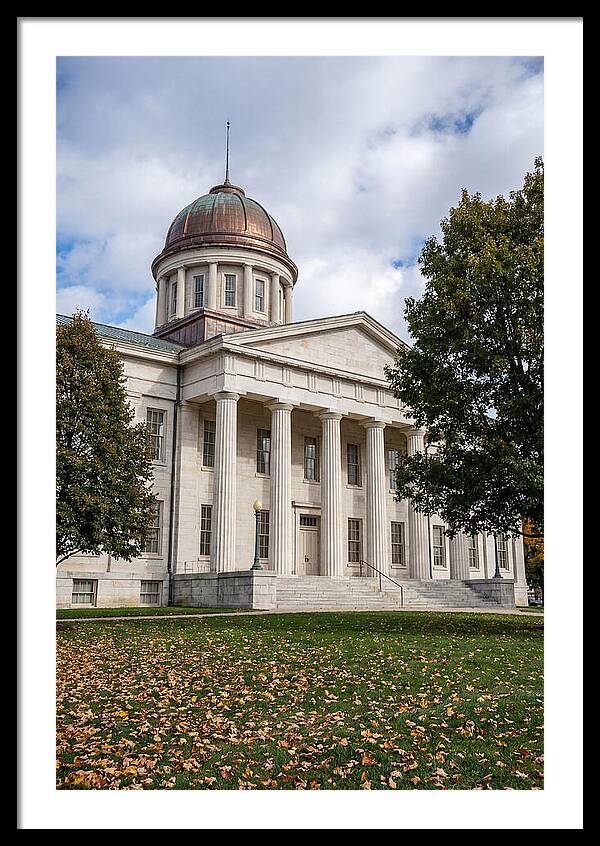 Old Capitol Building In Iowa