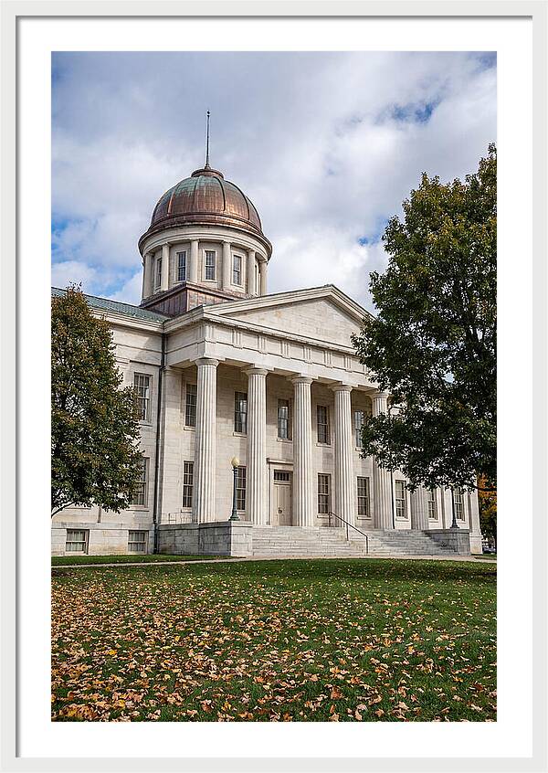 Old Capitol Building In Iowa