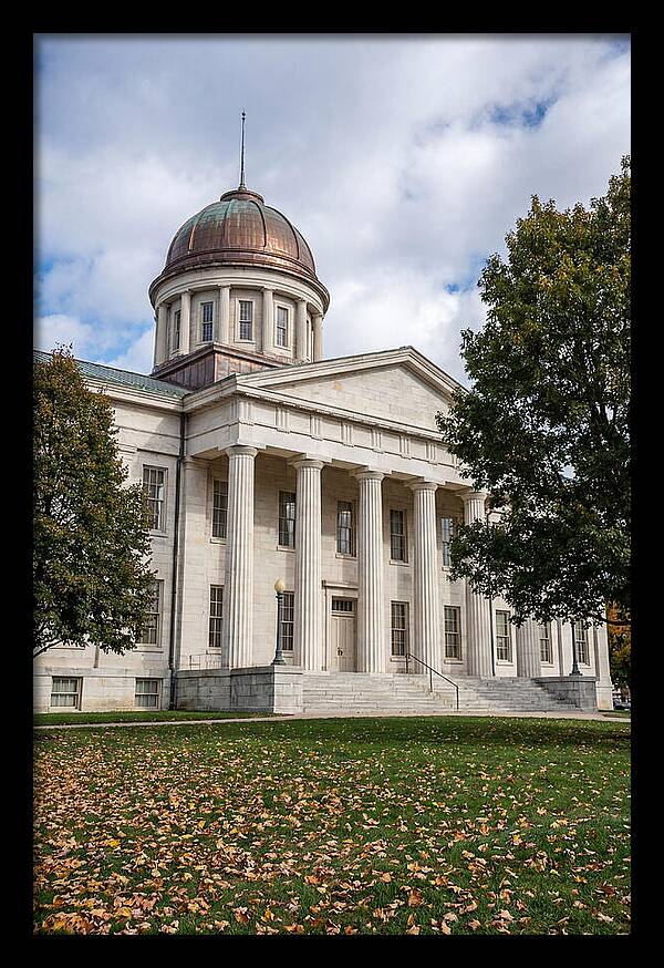 Old Capitol Building In Iowa