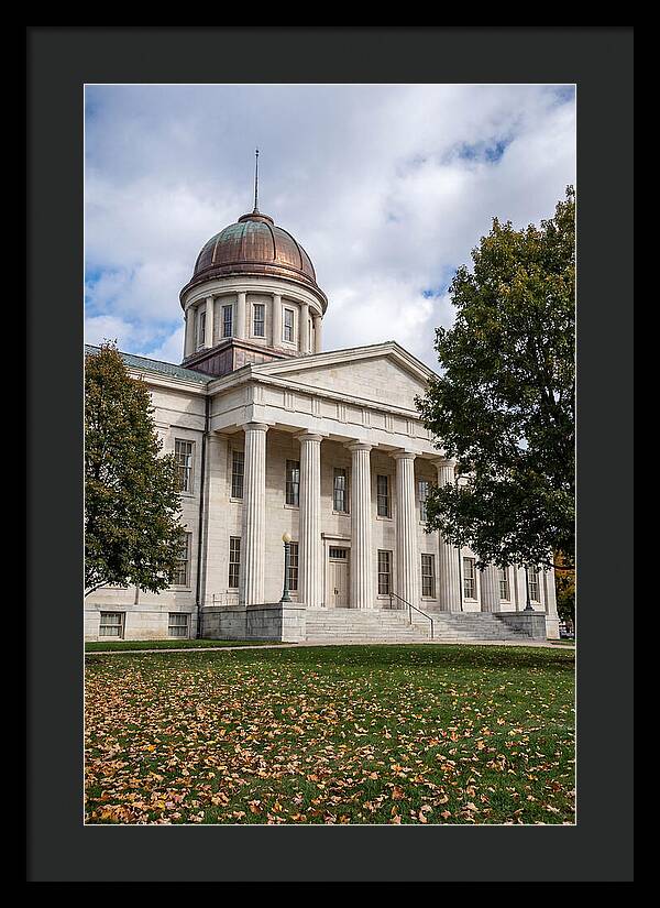 Old Capitol Building In Iowa