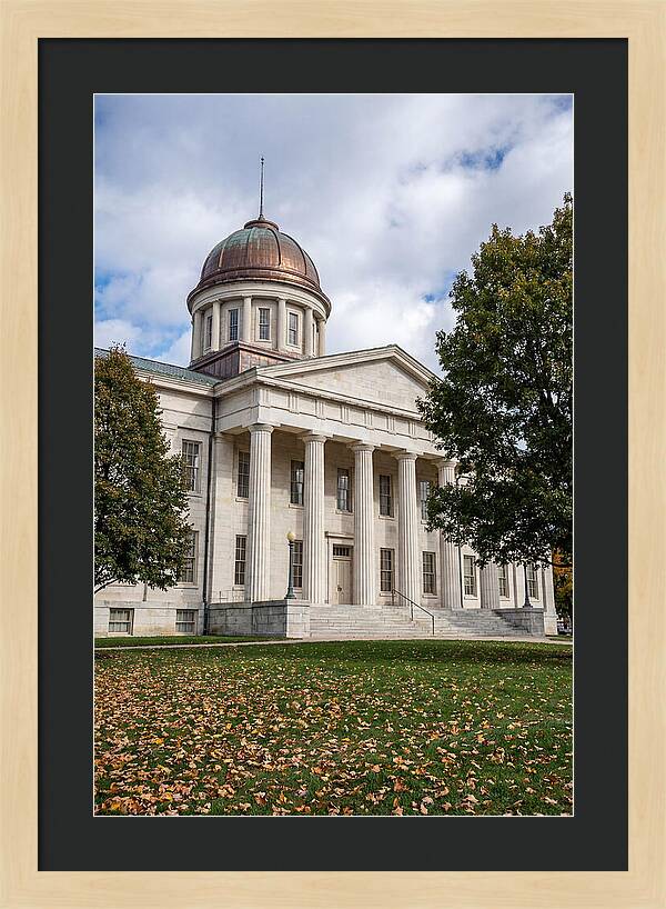 Old Capitol Building In Iowa