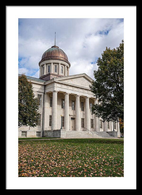 Old Capitol Building In Iowa