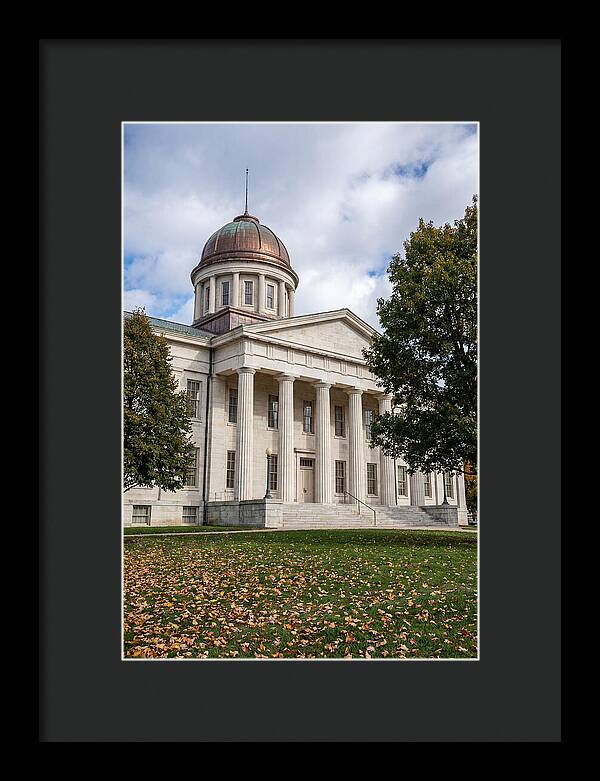 Old Capitol Building In Iowa
