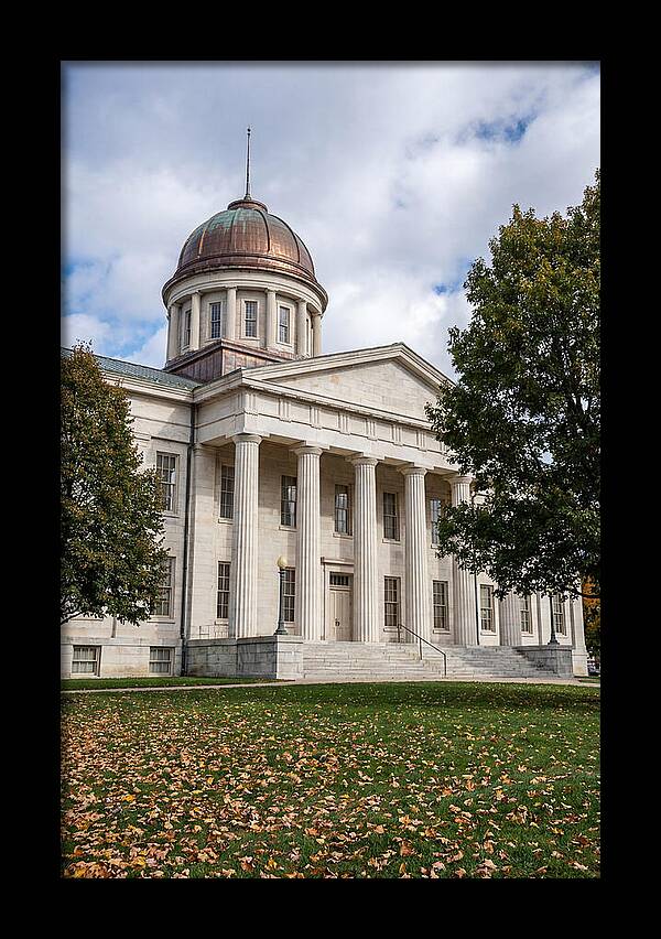 Old Capitol Building In Iowa
