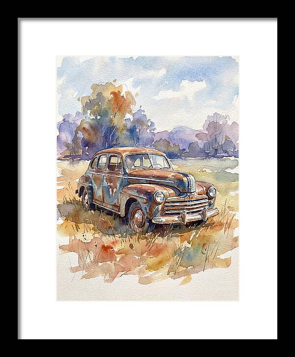 Old Car In Nature