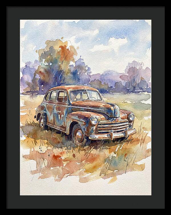 Old Car In Nature