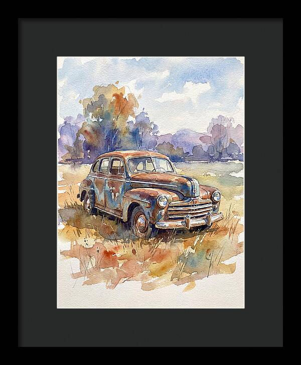 Old Car In Nature